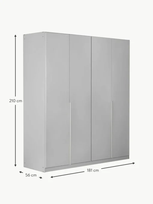 Drehtürenschrank Mia, 4-türig