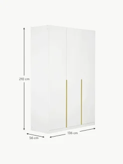 Drehtürenschrank Mia, 3-türig