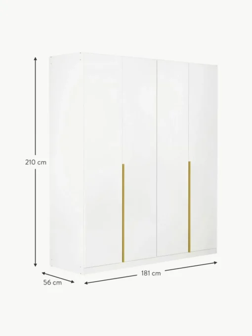 Drehtürenschrank Mia, 4-türig