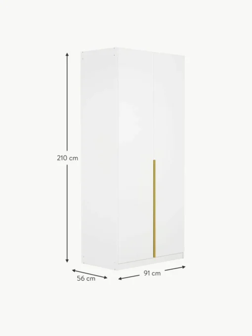 Drehtürenschrank Mia, 2-türig