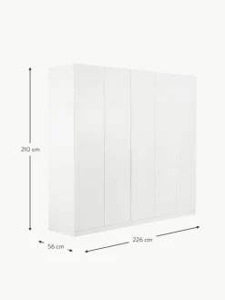 Drehtürenschrank Mia, 5-türig