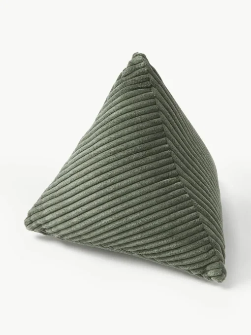 Dreieckiges Cord-Kissen Kylen
