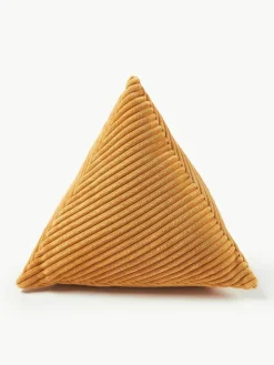 Dreieckiges Cord-Kissen Kylen