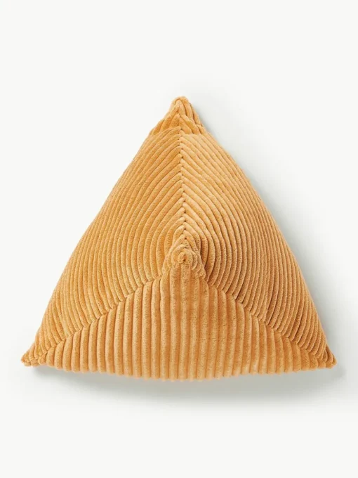 Dreieckiges Cord-Kissen Kylen
