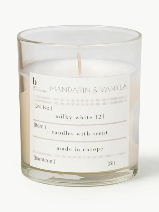 Duftkerze Mandarin (Mandarine & Vanille)