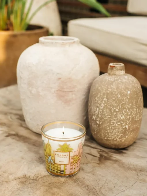 Duftkerze My First Baobab Miami (Salzblume, Strandkiefer & Zypresse)