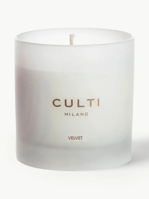 Duftkerze Pura Velvet (Limette, Tuberose & Veilchen-Blätter)