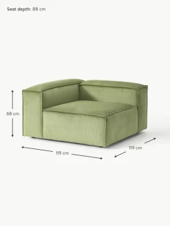 Eckmodul Lennon aus Cord