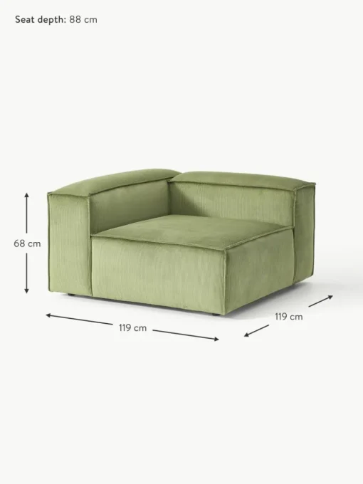 Eckmodul Lennon aus Cord