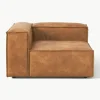 Eckmodul Lennon aus recyceltem Leder
