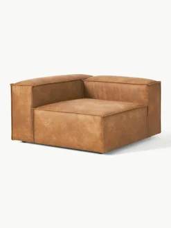 Eckmodul Lennon aus recyceltem Leder