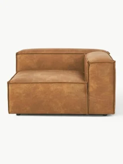 Eckmodul Lennon aus recyceltem Leder