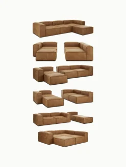 Eckmodul Lennon aus recyceltem Leder