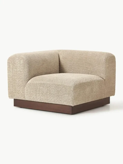 Eckmodul Natalie aus Teddy-Bouclé