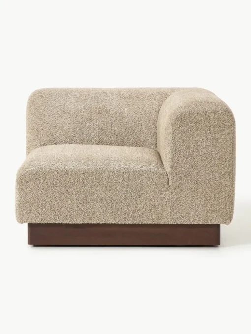 Eckmodul Natalie aus Teddy-Bouclé
