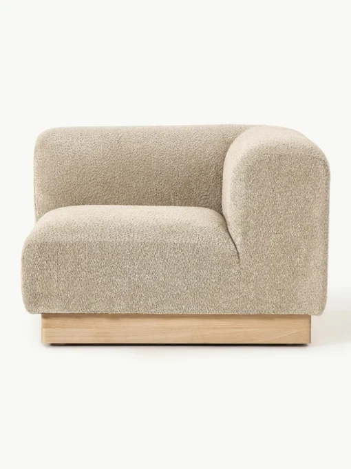 Eckmodul Natalie aus Teddy-Bouclé
