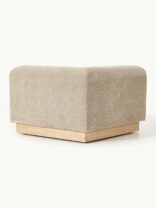 Eckmodul Natalie aus Teddy-Bouclé