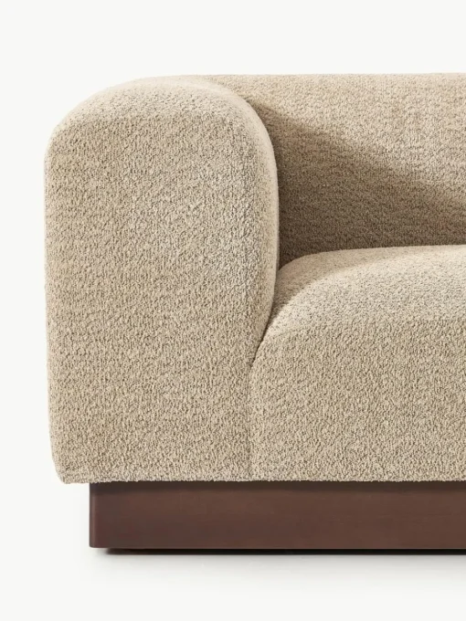 Eckmodul Natalie aus Teddy-Bouclé