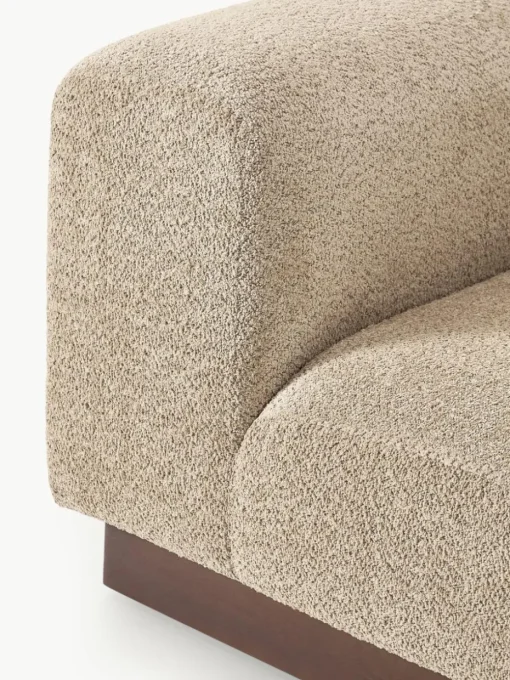 Eckmodul Natalie aus Teddy-Bouclé