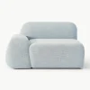 Eckmodul Wolke aus Bouclé