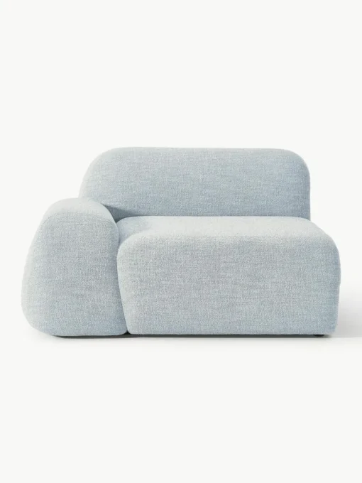 Eckmodul Wolke aus Bouclé