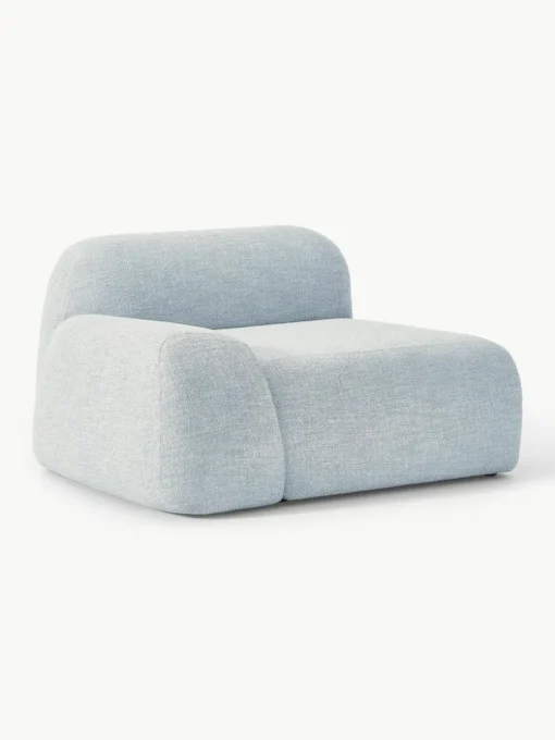 Eckmodul Wolke aus Bouclé