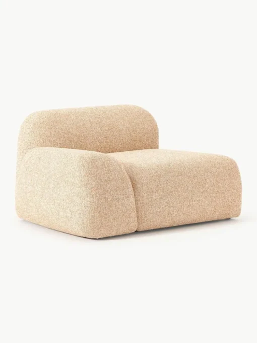 Eckmodul Wolke aus Bouclé