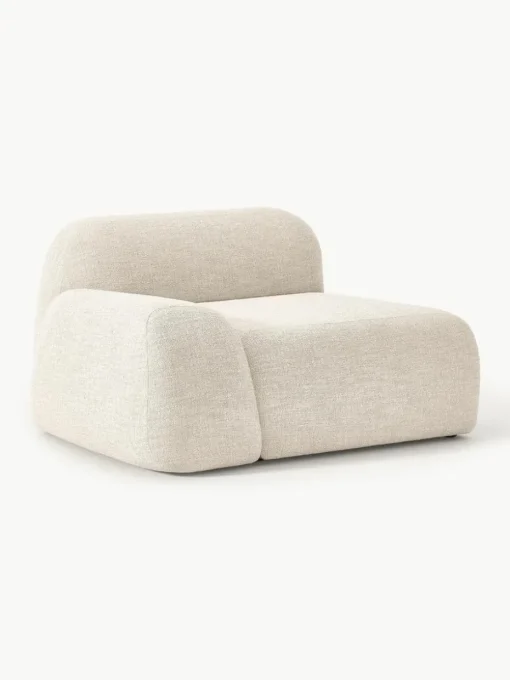 Eckmodul Wolke aus Bouclé