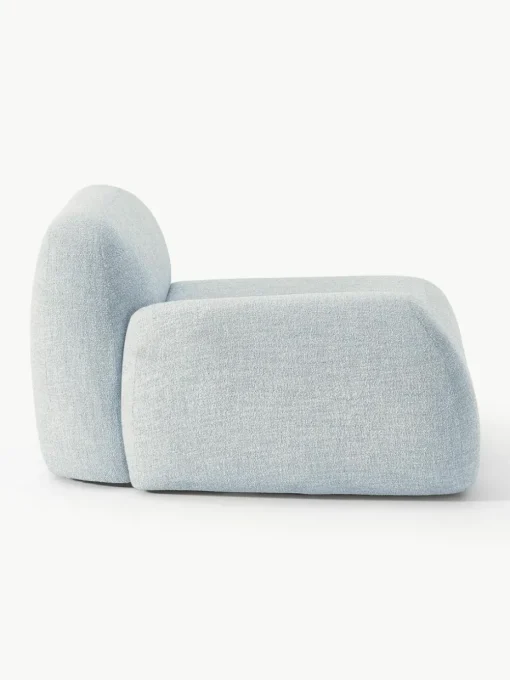 Eckmodul Wolke aus Bouclé