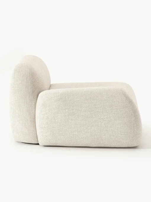 Eckmodul Wolke aus Bouclé