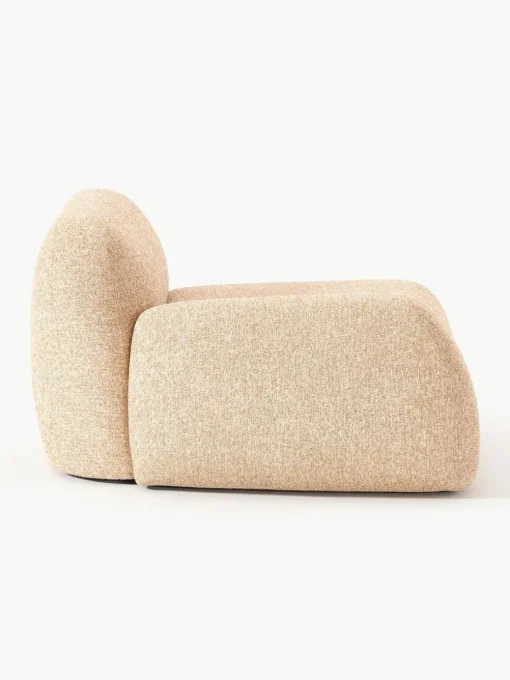 Eckmodul Wolke aus Bouclé