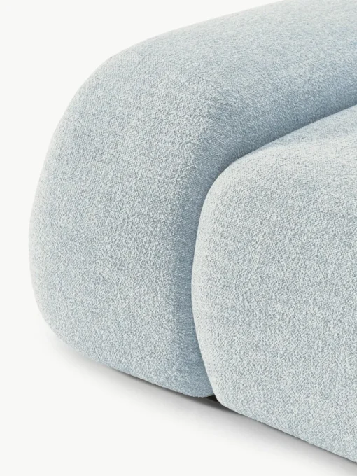 Eckmodul Wolke aus Bouclé