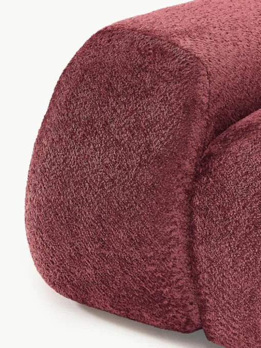 Eckmodul Wolke aus Teddy-Bouclé