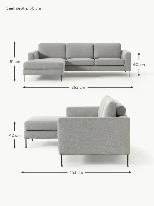 Ecksofa Cucita (3-Sitzer)