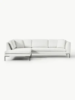 Ecksofa Emma mit Metall-Füßen