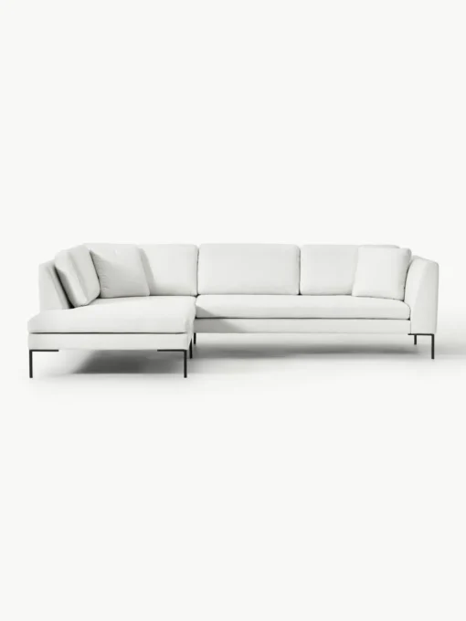 Ecksofa Emma mit Metall-Füßen