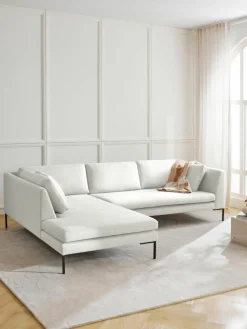 Ecksofa Emma mit Metall-Füßen
