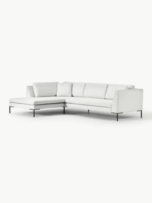 Ecksofa Emma mit Metall-Füßen