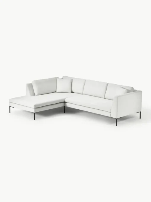 Ecksofa Emma mit Metall-Füßen