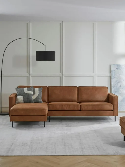 Ecksofa Hunter aus recyceltem Leder