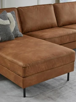 Ecksofa Hunter aus recyceltem Leder