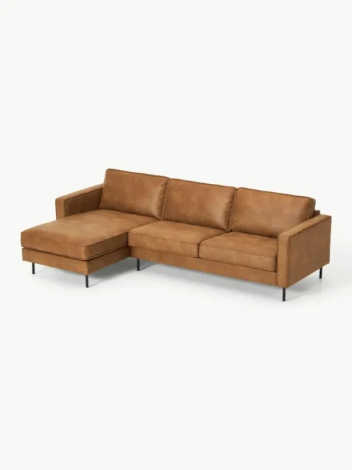 Ecksofa Hunter aus recyceltem Leder