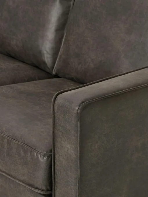Ecksofa Hunter aus recyceltem Leder