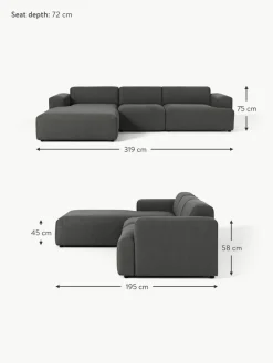 Ecksofa Melva (4-Sitzer)