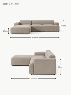 Ecksofa Melva (4-Sitzer)