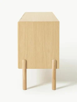 Eichenholz-Sideboard Jolie mit Wiener Geflecht