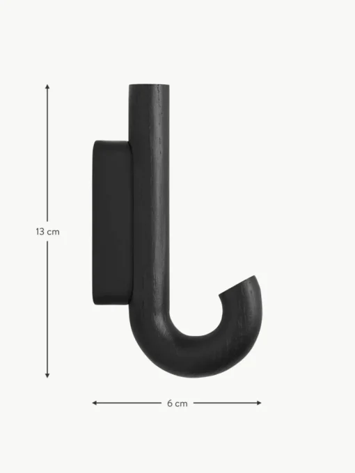 Eichenholz-Wandhaken Umbrella, in verschiedenen Größen