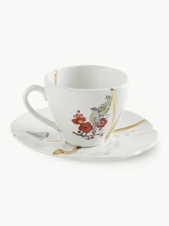 Espressotasse Kintsugi mit Untertasse