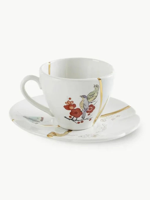 Espressotasse Kintsugi mit Untertasse