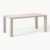Esstisch Carl in Marmor-Optik, 180 x 90 cm
